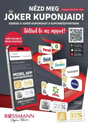 Rossmann akciós újság (érvényes eddig: 16-05)