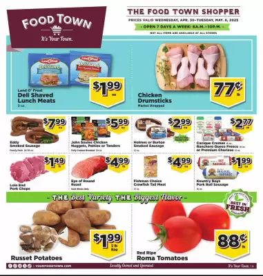 Food Town Weekly Ad (valid until 6-05)