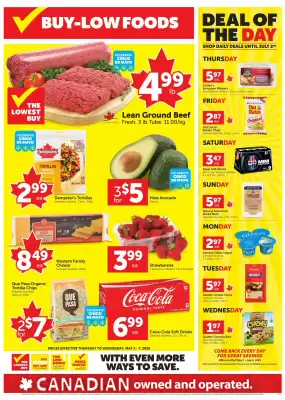Buy-Low Foods flyer (valid until 6-05)
