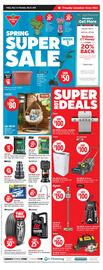 Canadian Tire flyer week 18 Page 1