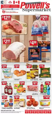 Powell's Supermarket flyer (valid until 6-05)