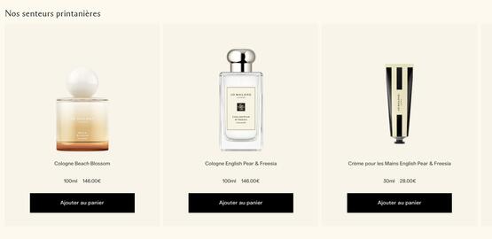 Catalogue Jo Malone page 1