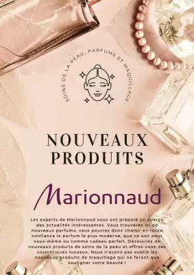 Catalogue Marionnaud (valable jusqu'au 31-05)