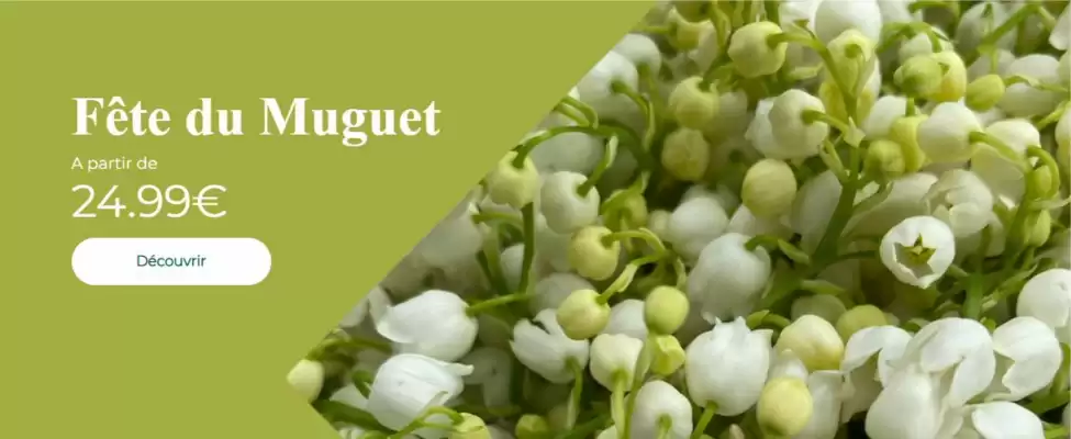 Catalogue Carrément Fleurs (valable jusqu'au 1-05)