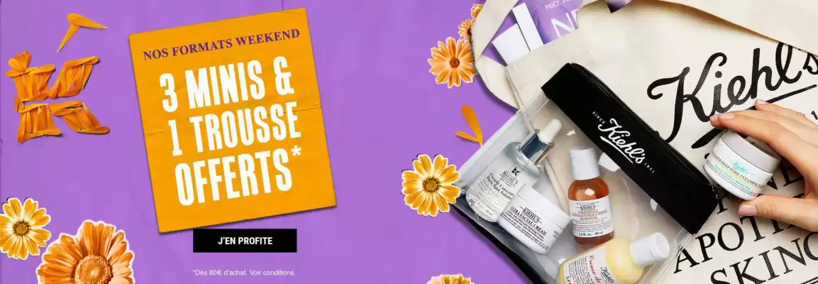 Catalogue Kiehl's (valable jusqu'au 4-05)