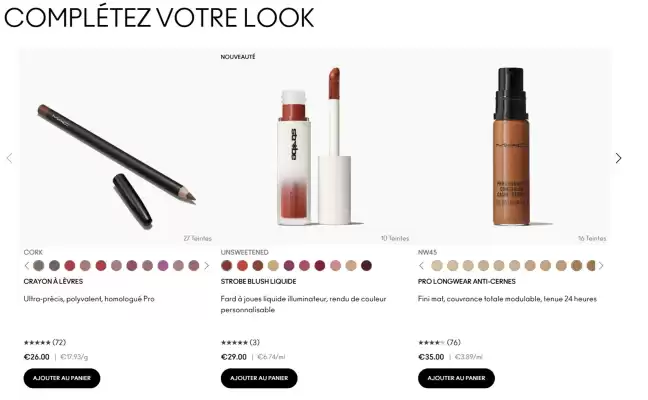 Catalogue MAC Cosmetics (valable jusqu'au 18-05)