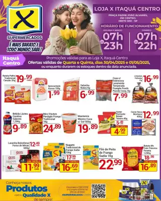 Catálogo X Supermercados (válido até 1-05)