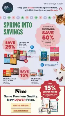 Petvalu flyer (valid until 8-05)