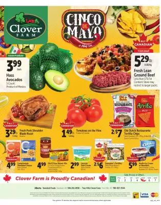 Clover Farm flyer (valid until 8-05)