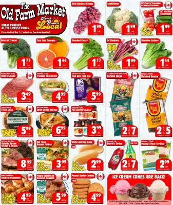 The Old Farm Market flyer (valid until 8-05)