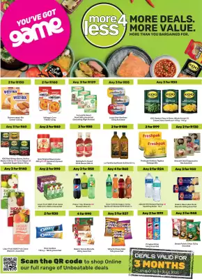 Game catalogue (valid until 31-07)