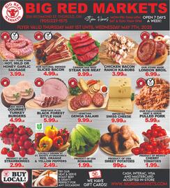 Big Red Markets flyer week 18 Page 1