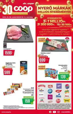 Coop akciós újság (érvényes eddig: 14-05)