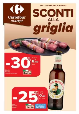 Volantino Carrefour Market (valido fino al 4-05)