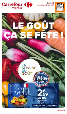 Catalogue Carrefour Market (valable jusqu'au 18-05)