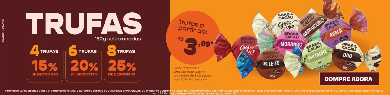 Catálogo Chocolates Brasil Cacau (válido até 4-05)