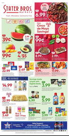 Stater Bros Weekly Ad week 18 Page 1