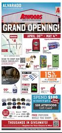 Atwoods Ranch & Home Weekly Ad Page 1