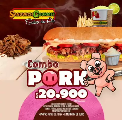 Catálogo Sandwich Gourmet (válido hasta 10-05)