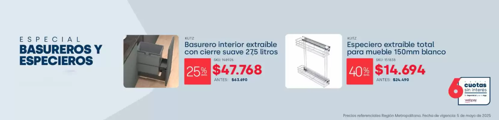 Catálogo Imperial (válido hasta 10-05)