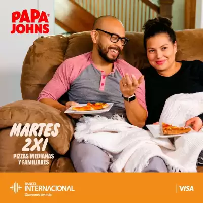 Catálogo Papa John's (válido hasta 10-05)