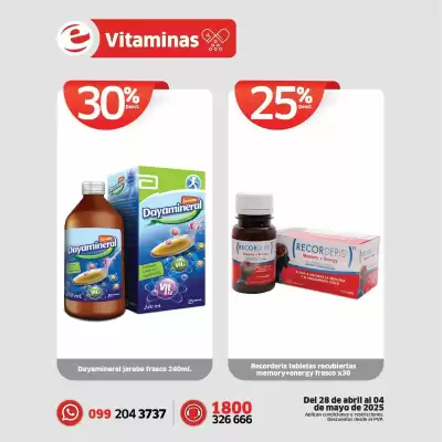 Catálogo Farmacias Económicas (válido hasta 4-05)