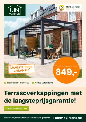 Tuinmaximaal folder (geldig t/m 31-05)