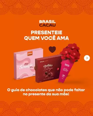 Catálogo Chocolates Brasil Cacau (válido até 12-05)