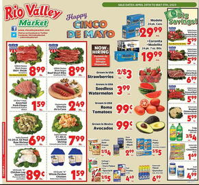 Rio Valley Market Weekly Ad week 18 Page 1
