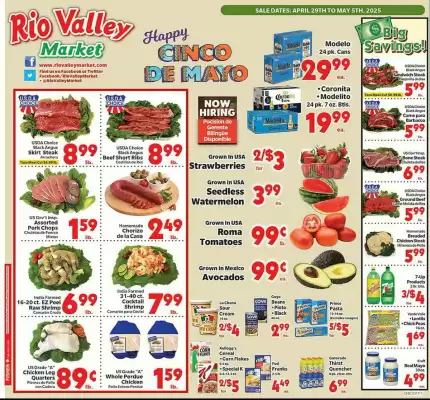Rio Valley Market Weekly Ad (valid until 5-05)