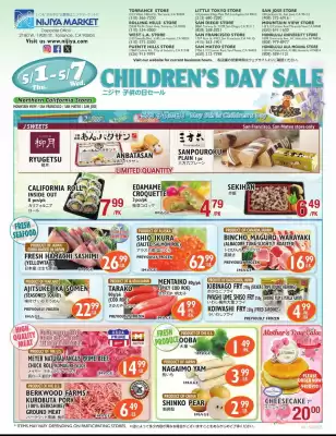 Nijiya Market Weekly Ad (valid until 7-05)