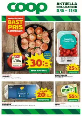 Coop reklamblad (giltig till och med 11-05)