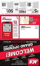Ace Hardware Weekly Ad Page 1