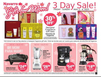 Navarro Discount Pharmacy Weekly Ad week 18 Page 1