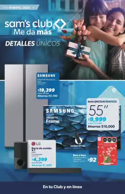 Catálogo Sam's Club (válido hasta 10-05)