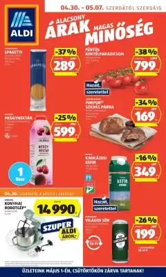 ALDI akciós újság (érvényes eddig: 7-05)