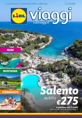 Volantino Lidl Viaggi (valido fino al 31-05)