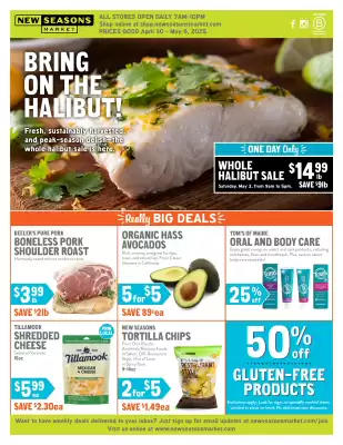 New Seasons Market ad (valid until 6-05)