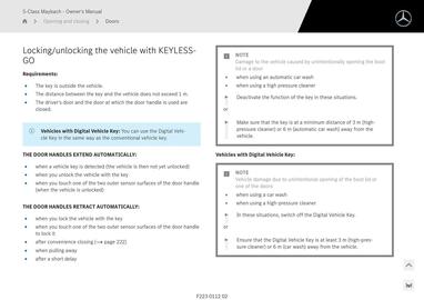 Mercedes-Benz catalogue Page 203