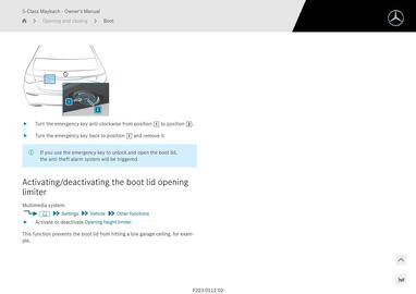 Mercedes-Benz catalogue Page 218