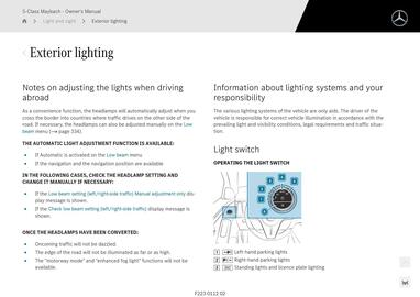 Mercedes-Benz catalogue Page 325