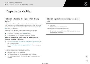 Mercedes-Benz catalogue Page 43