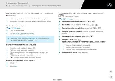 Mercedes-Benz catalogue Page 776