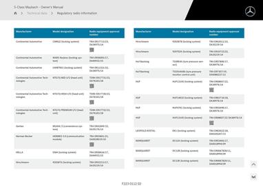 Mercedes-Benz catalogue Page 915