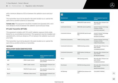 Mercedes-Benz catalogue Page 919