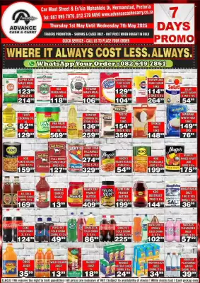 Advance Cash n Carry catalogue