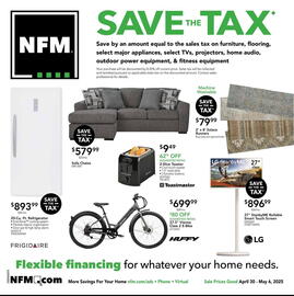 Nebraska Furniture Mart Weekly Ad week 18 Page 1