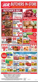 IGA Weekly Ad week 18 Page 1