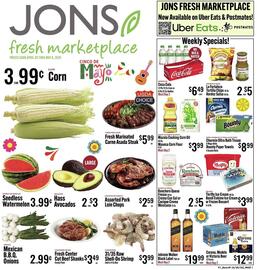 Jons International Weekly Ad week 18 Page 1