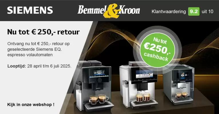 Bemmel & Kroon folder (geldig t/m 6-07)